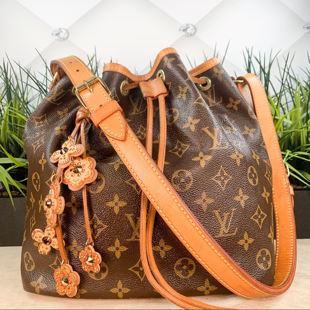 Authentic Louis Vuitton Petit Noe Monogram Bag
